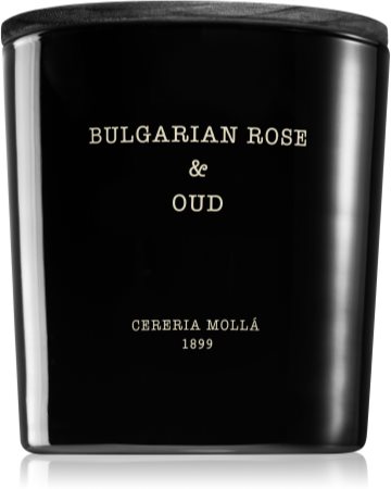 Cereria Mollá Boutique Bulgarian Rose & Oud vonná svíčka