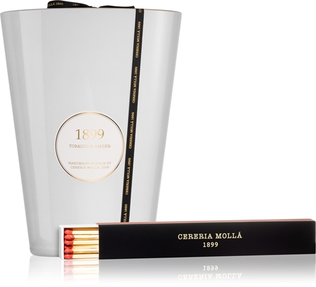 Cereria Mollá Gold Edition Tobacco & Amber scented candle