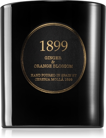 Cereria Mollá Gold Edition Ginger & Orange Blossom scented candle