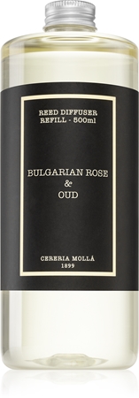 Cereria Mollá Boutique Bulgarian Rose & Oud náplň do aroma difuzérů
