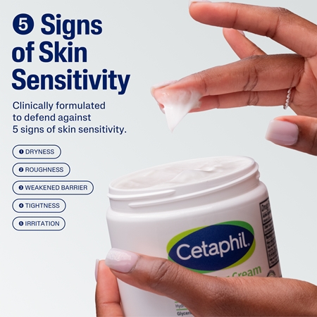 Cetaphil Moisturizers hydratační krém pro suchou a citlivou pokožku
