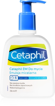 Cetaphil EM emulsão micelar de limpeza com doseador