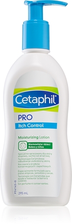Cetaphil PRO Itch Control mleczko nawilżające do ciała i twarzy
