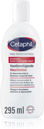 Cetaphil PRO ItchControl Body Wash gel de ducha para pieles secas e irritadas