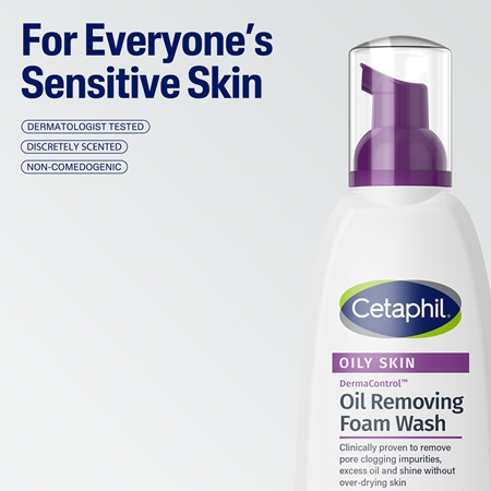 Cetaphil PRO SpotControl Porentiefer Reinigungsschaum Reinigungsschaum für fettige und problematische Haut