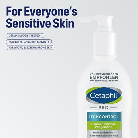 Cetaphil PRO ItchControl Pflegelotion Bodylotion für trockene bis atopische Haut