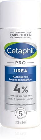 Cetaphil Pro Urea 4% Aufbauende Feuchtigkeitslotion erneuernde feuchtigkeitsspendende Emulsion