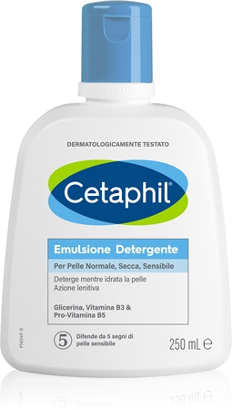 Cetaphil Emulsione Detergente emulsão de limpeza para pele normal e seca