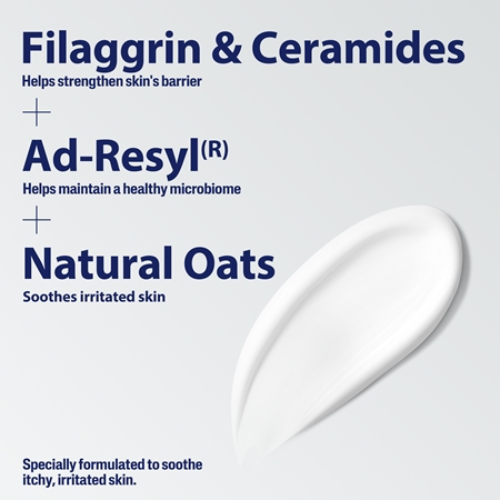 Cetaphil PRO ItchControl Repair Återställande kräm för torr hud och hud med eksem