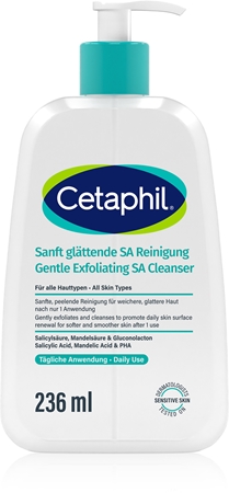 Cetaphil Gentle Exfoliating SA Cleanser light exfoliating gel for all skin types