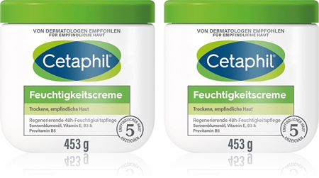 Cetaphil Feuchtigkeitscreme Moisturizing Cream Feuchtigkeitscreme vorteilhafte Packung
