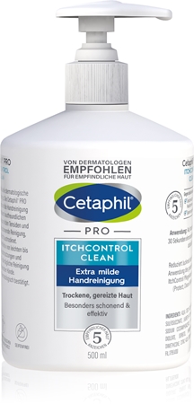 Cetaphil Pro ItchControl Clean Sanfte flüssige Handseife