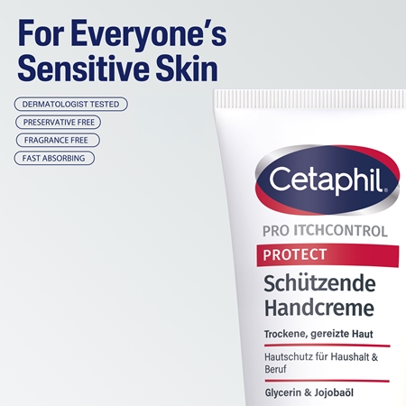 Cetaphil PRO ItchControl Protect zaštitna krema za ruke za suhu kožu