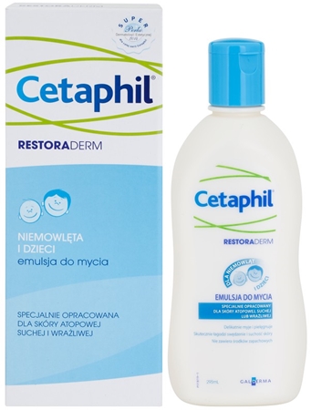 Cetaphil RestoraDerm γαλάκτωμα πλυσίματος για παιδιά από τη γέννηση