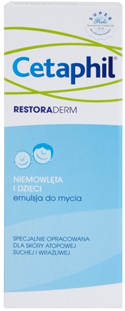 Cetaphil RestoraDerm γαλάκτωμα πλυσίματος για παιδιά από τη γέννηση