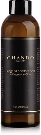 Chando Fragrance Oil Ginger & Sandalwood refill for aroma diffusers