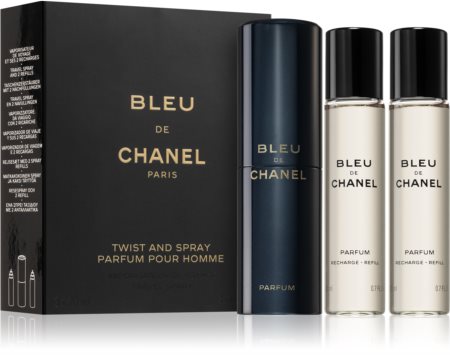 Chanel Bleu de Chanel parfém + náhradní náplň pro muže