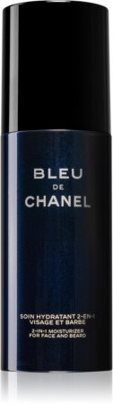 Chanel Bleu de Chanel hydratační krém na obličej a vousy pro muže