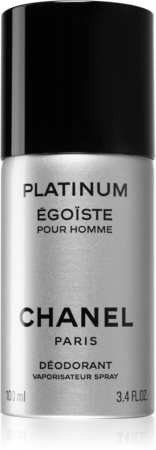 Chanel Égoïste Platinum spray dezodor uraknak