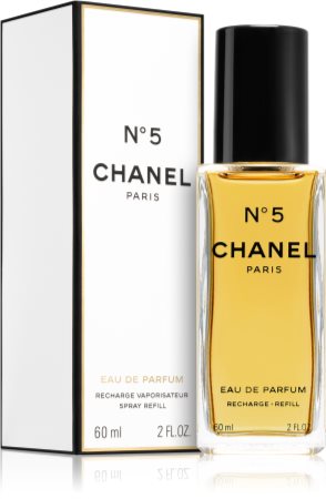 Chanel N°5 eau de parfum refill with atomiser for women
