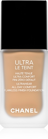 Chanel Ultra Le Teint Flawless Finish Foundation Kauapüsiv matistav jumestuskreem ühtlase nahatooni jaoks