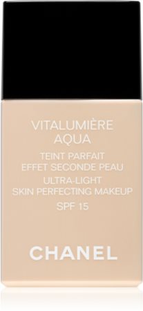 Chanel Vitalumiere Aqua Ultra-Light Skin Perfecting Makeup SPF 15 10 Beige