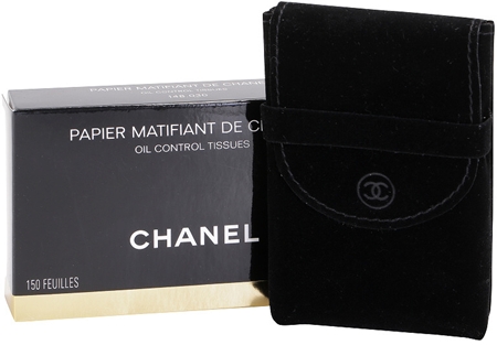 Chanel Accessories papírky na zmatnění