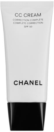 Chanel CC Cream korrekciós krém az arcbőr élénkítésére és a kontúrok kisimítására SPF 50