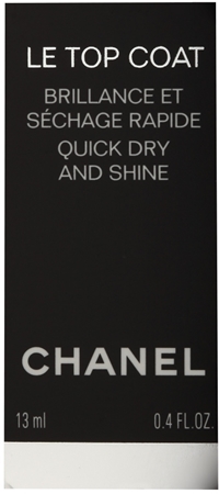 Chanel Le Top Coat Skyddande topplack med glans