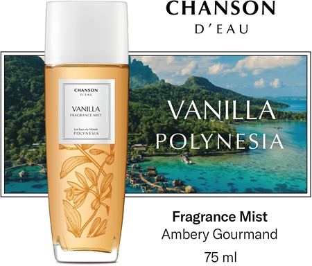Chanson Chanson d'Eau Les Eaux Du Monde Vanilla Body Spray
