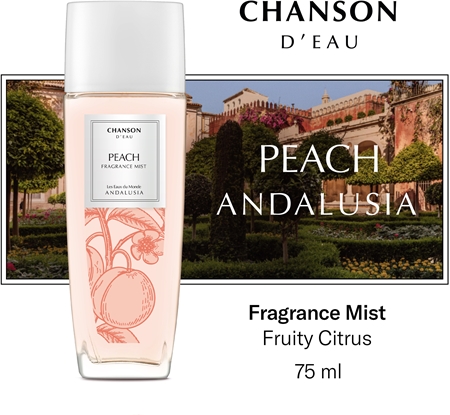 Chanson Chanson d'Eau Les Eaux Du Monde Peach Body Spray