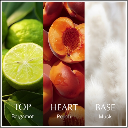 Chanson Chanson d'Eau Les Eaux Du Monde Peach Body Spray