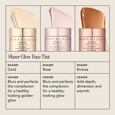 Chantecaille Sheer Glow Face Tint Tinted Gel to brighten and smooth the skin