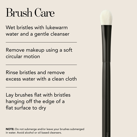 Chantecaille Shade and Sweep Eye Brush płaski pędzelek do cieni do powiek