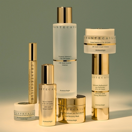 Chantecaille Gold 24K Gold Essence Intense Rich Anti-Wrinkle Serum for radiant-looking skin