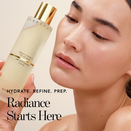 Chantecaille Gold 24K Gold Essence Intense luksusowe serum przeciwzmarszczkowe nadający skórze promienny wygląd