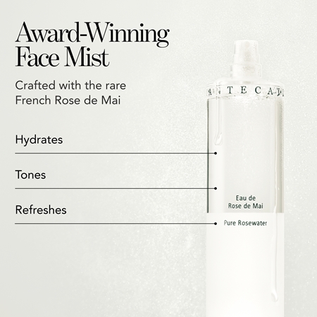 Chantecaille Pure Rosewater Travel Size hydrating, soothing and refreshing spray