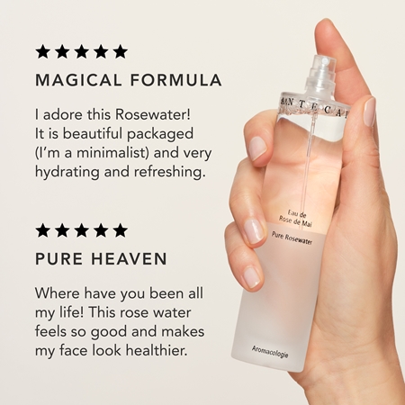 Chantecaille Pure Rosewater Travel Size hydrating, soothing and refreshing spray