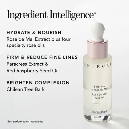 Chantecaille Rose de Mai Face Oil Intensive Nourishing Oil for radiance and hydration