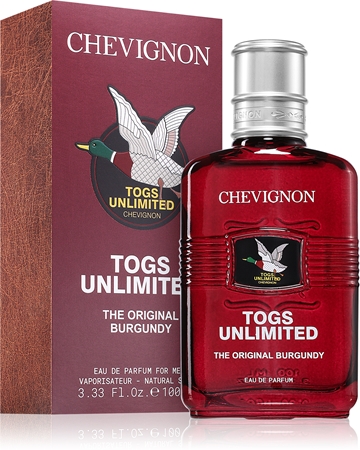 Chevignon Togs Unlimited The Original Burgundy Eau de Parfum per uomo