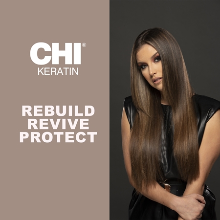 CHI Keratin Reconstructing Shampoo Schampo med keratin För torrt och ostyrigt hår