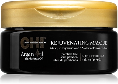 CHI Argan Oil Rejuvenating Masque hranilna maska za suhe in poškodovane lase