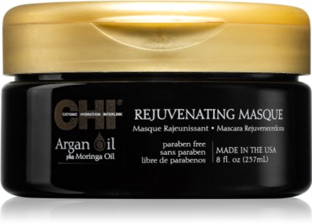 CHI Argan Oil Rejuvenating Masque θρεπτική μάσκα για ξηρά και κατεστραμμένα μαλλιά