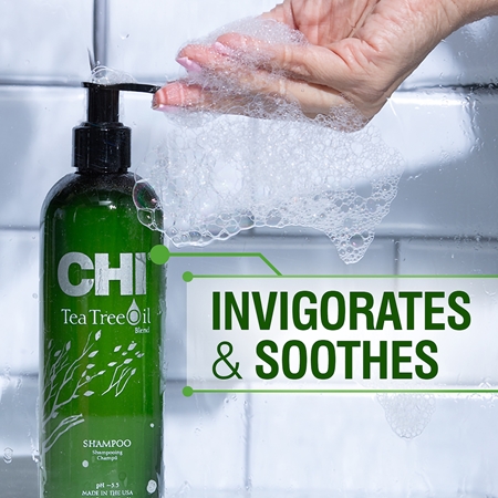 CHI Tea Tree Oil Shampoo Shampoo für fettiges Haar und Kopfhaut