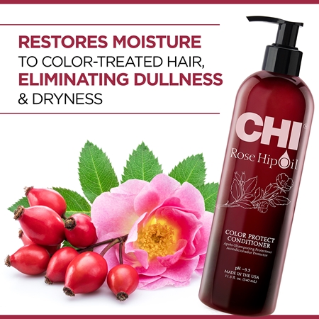 CHI Rose Hip Oil Conditioner Balsam För färgat hår
