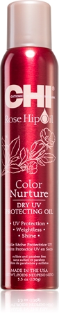 CHI Rose Hip Oil UV Protecting Dry Oil ochronny olej na włosy, ochrona ...