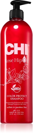 CHI Rose Hip Oil Shampoo šampon pro barvené vlasy