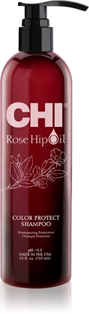 CHI Rose Hip Oil Shampoo šampón pre farbené vlasy