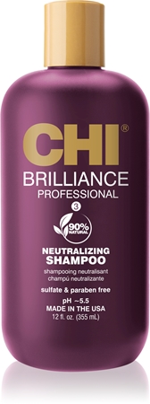 CHI Brilliance Deep Neutralizing Shampoo šampón s olivovým olejom