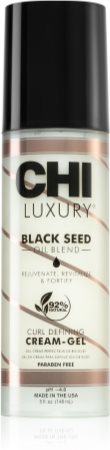 CHI Luxury Black Seed Oil Curl Defining Cream Gel kremasti gel za oblikovanje valovitih las